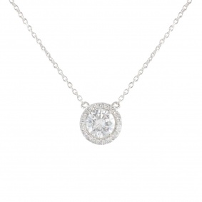 White Gold Diamond Pendant 0.82ct G/VS